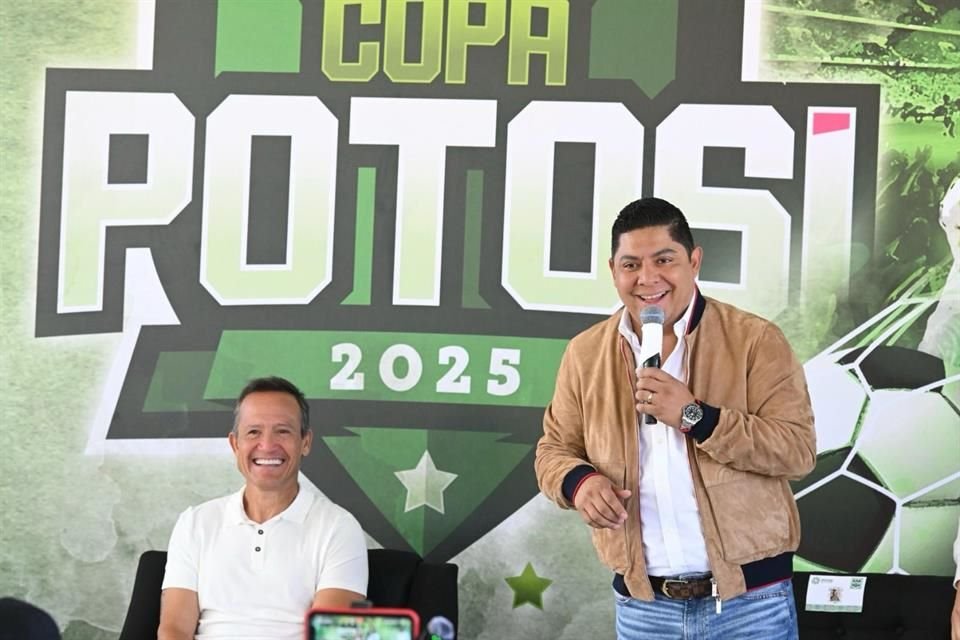 Presenta Ricardo Gallardo la Copa Potosí 2025