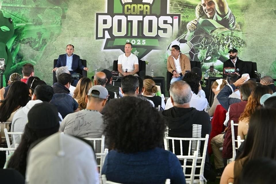 Presenta Ricardo Gallardo la Copa Potosí 2025