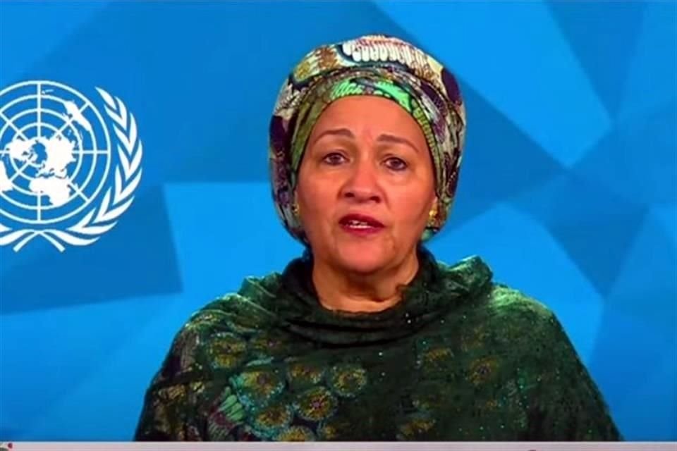 Amina J. Mohammed, vicesecretaría general de la ONU.