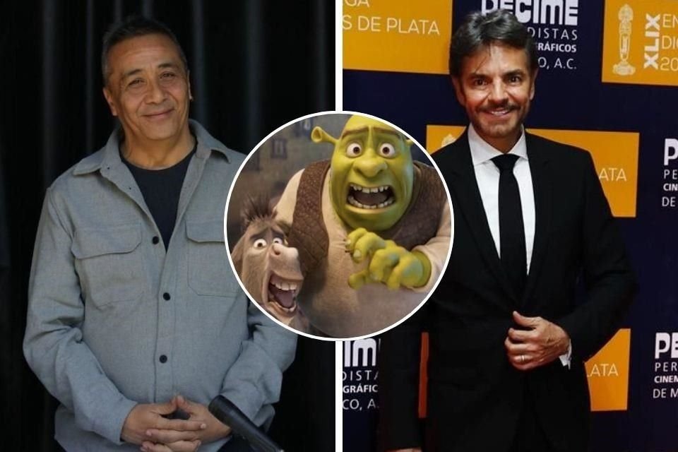 Alfonso Obregón afirmó que ni él, Eugenio Derbez ni Dulce Guerrero estarán en el doblaje de 'Shrek 5'; la película estrena en 2026.