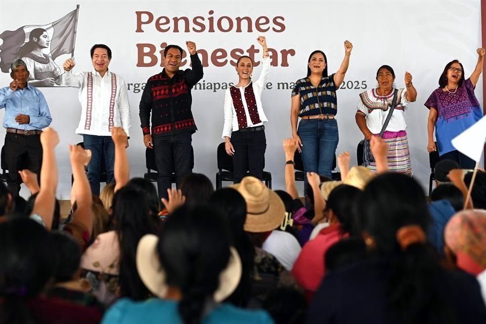 Durante su gira de trabajo por Chiapas, la Presidenta Claudia Sheinbaum invitó a la ciudadanía a asistir a votar el próximo 1 de junio por jueces, magistrados y ministros.