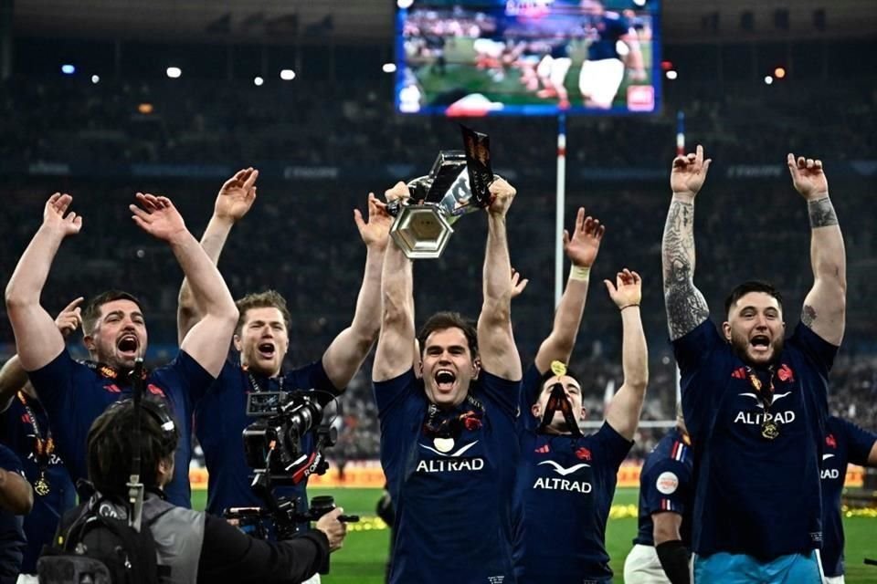 Los franceses no conquistaban el Torneo de las Seis Naciones de Rugby desde el 2022.