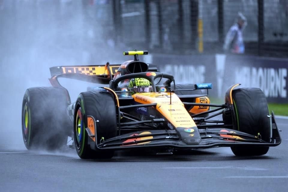 Lando Norris no soltó el primer lugar de un accidentado Gran Premio de Australia y se quedó con la primera victoria del año.