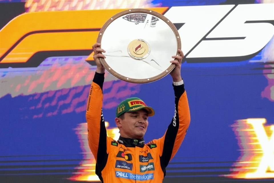 Lando Norris inició fuerte la campaña del 75 aniversario de la Fórmula Uno y buscará mantenerse así en China.