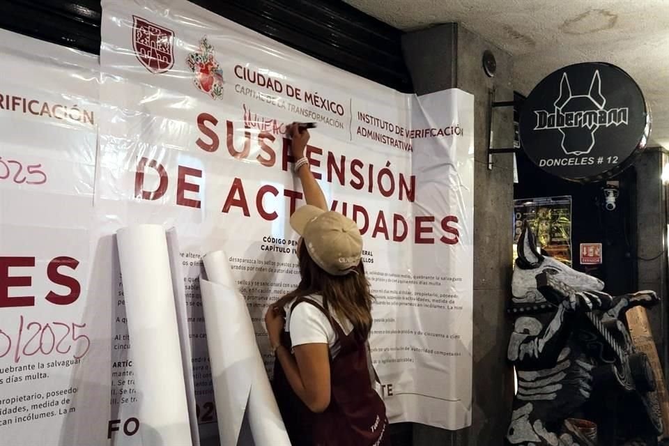 El Gobierno de la CDMX señaló que las verificaciones surgieron a partir de denuncias ciudadanas.