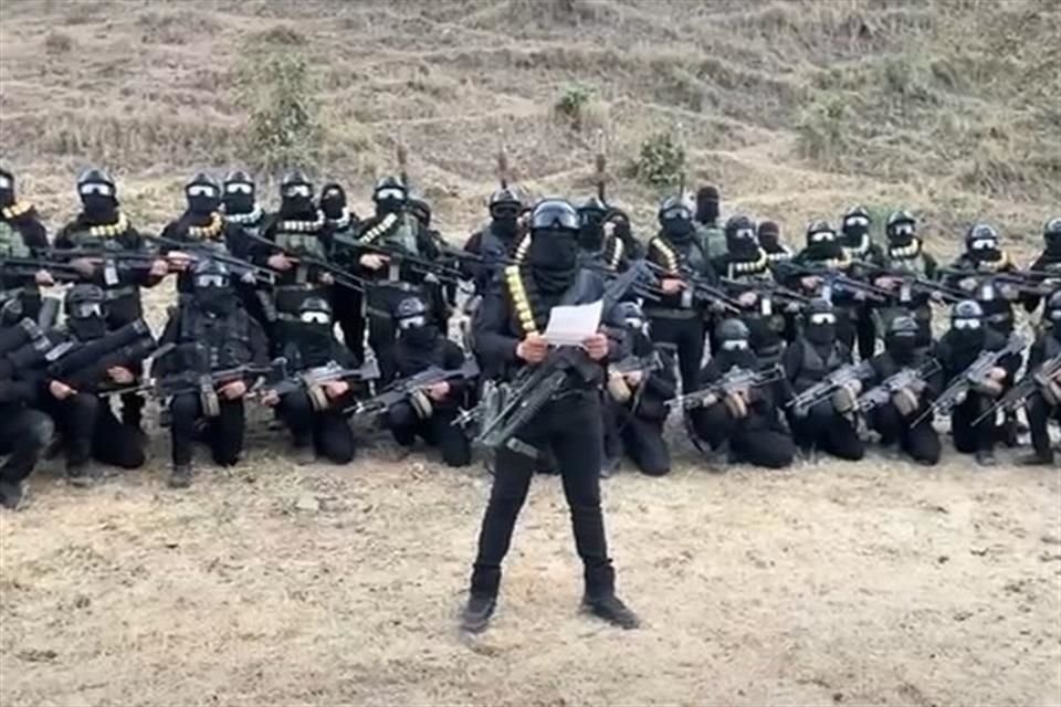 En video, presuntos miembros del Cártel de Jalisco Nueva Generación (CJNG) acusan que se ha creado 'historia de terror' sobre Teuchitlán.