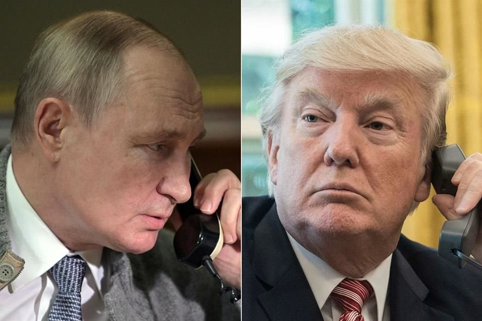 Vladimir Putin y Donald Trump.