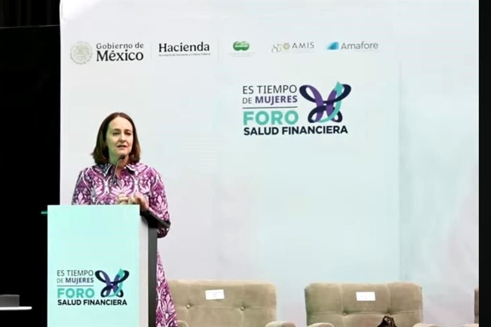 Nieves Lanzagorta, vicepresidenta de Vinculación de la Amafore