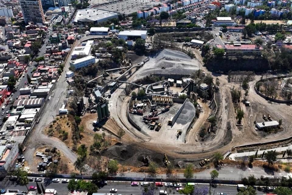 La Planta Productora de Mezclas Asfálticas se ubica en Avenida del Imán, en Coyoacán.