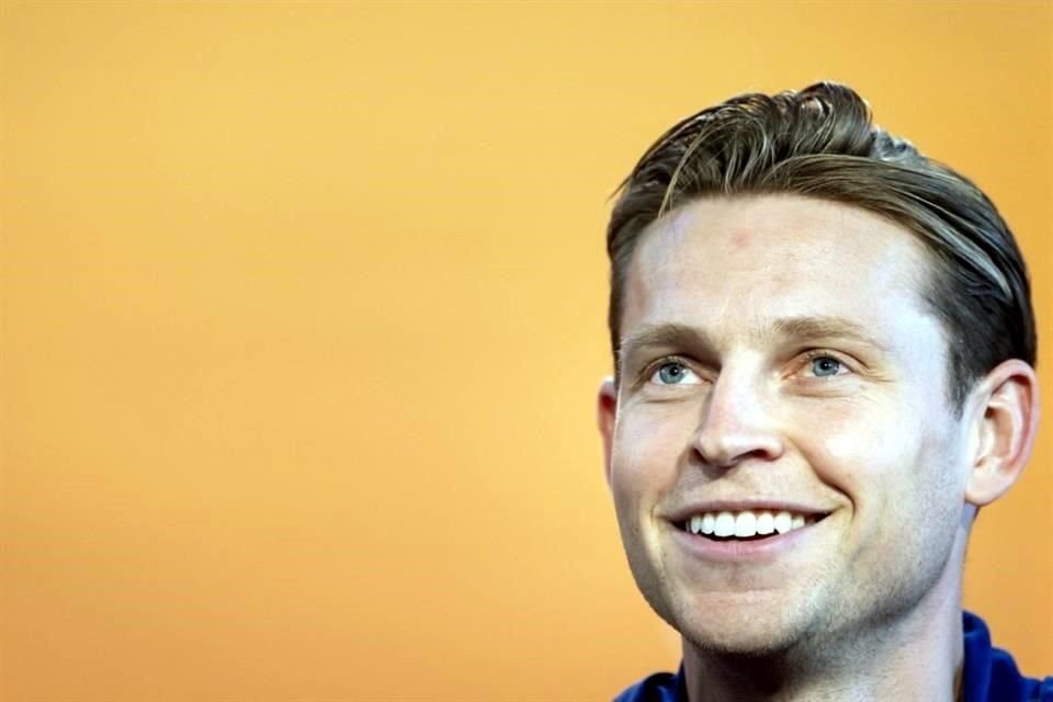 Frenkie De Jong está listo para jugar.