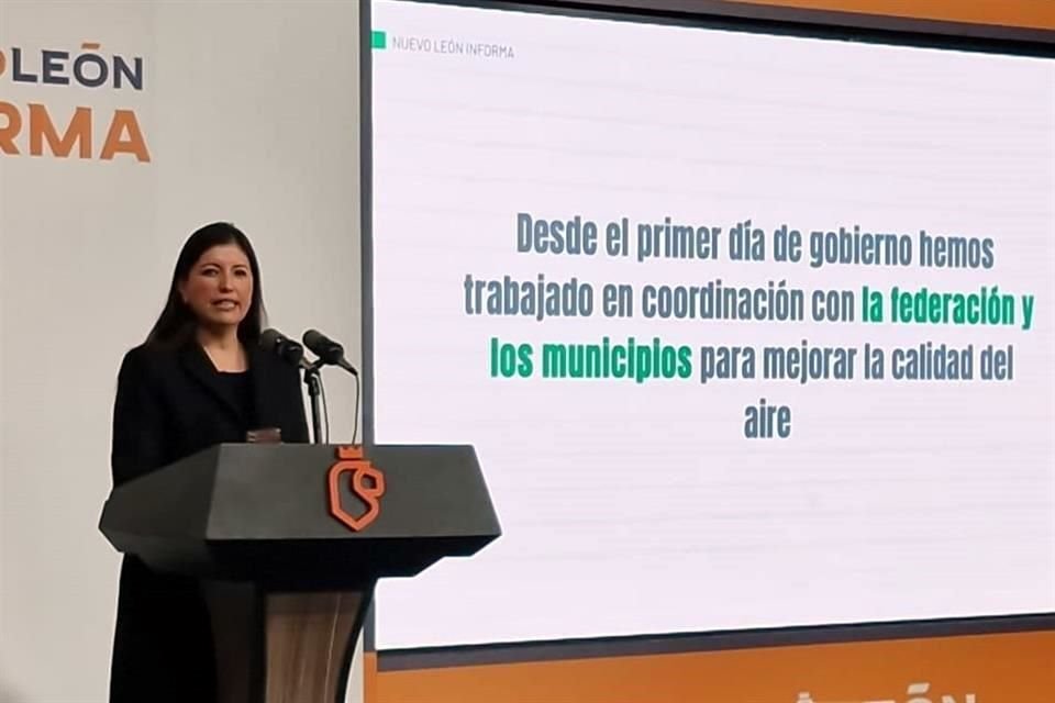 Armandina Valdez, directora de la Agencia de Calidad del Aire, enfatizó que se trató de un fenómeno que afectó a toda la región.