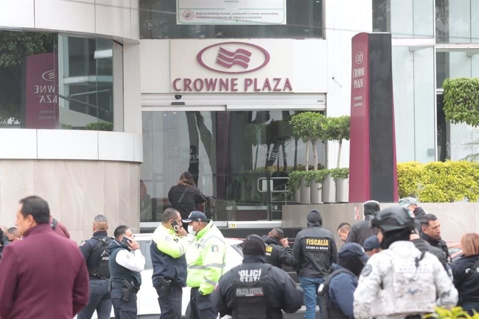 Al lugar llegaron elementos de la Policía Municipal, Estatal, Guardia Nacional y del Grupo de Intervención Policial.
