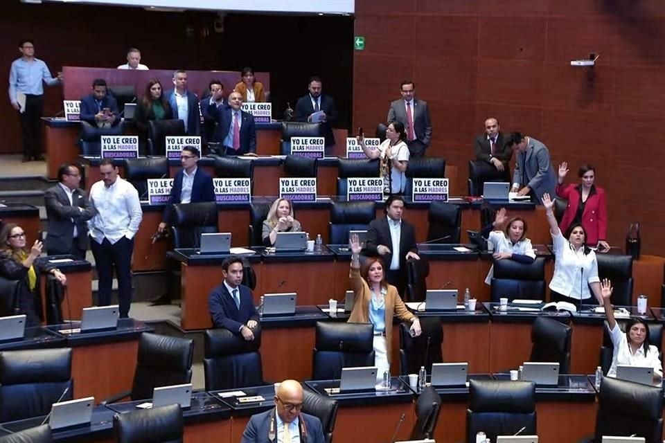 Pese a la petición de legisladores de Oposición, Morena en el Senado se negó a debatir la creación de una comisión para el caso Teuchitlán.