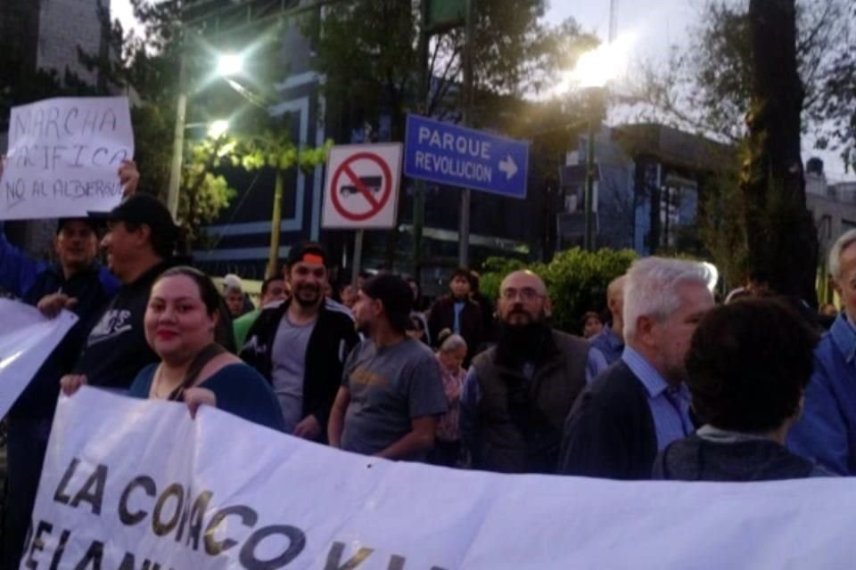 Vecinos realizaron la semana pasada una 'clausura ciudadana' del predio donde se planea abrir un albergue migrante.