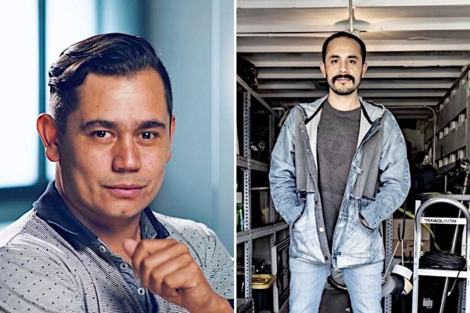 Jorge Adrián Espíndola y Edher Campos.