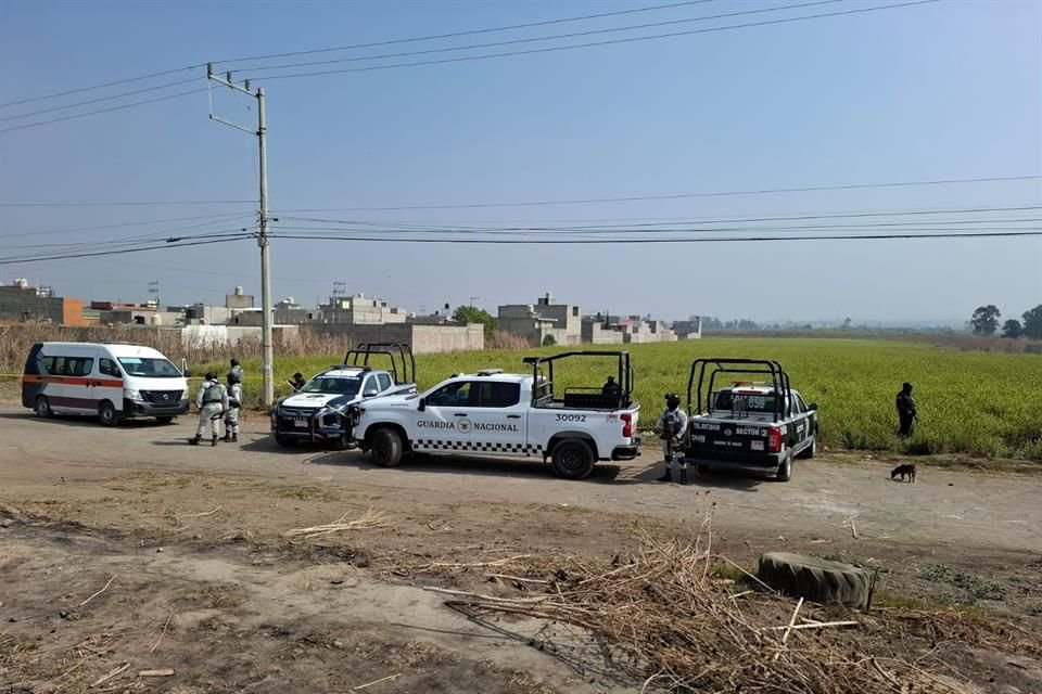 Las víctimas estaban envueltas en cobijas y yacían a la orilla de una terracería conocida como Camino a San Lucas.