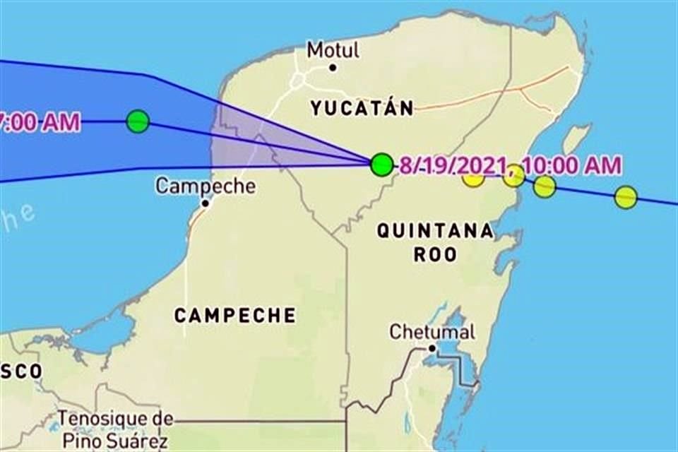 Gobernador de Quintana Roo informó que tras el paso de 'Grace', que se degradó a tormenta, se reanudarán las labores en municipios de la entidad.