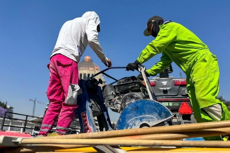 En la primera semana del Megabachetón se repararon más de 14 mil agujeros en el asfalto de la CDMX.