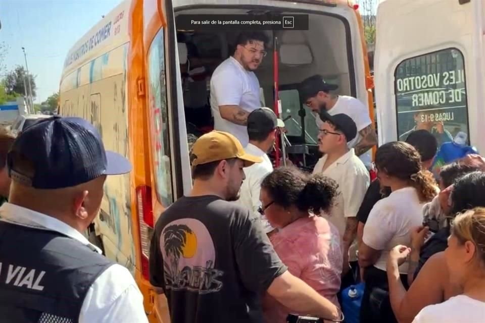 Los integrantes del grupo llegaron a la Colonia Ampliación Delicias, una de las más afectadas por las lluvias.