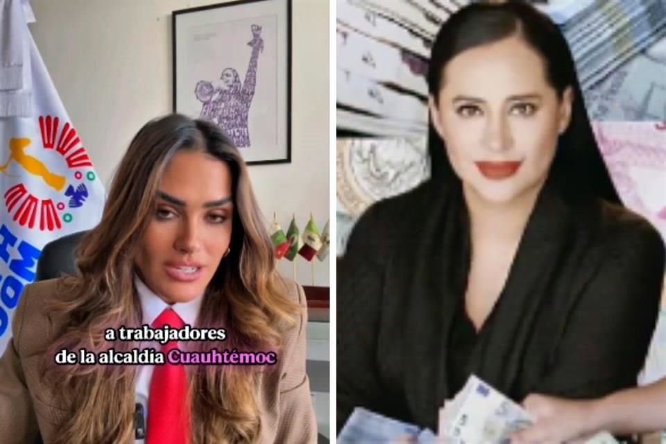 La Alcaldesa Alessandra Rojo de la Vega denunció con audios a Sandra Cuevas por supuestas extorsiones a personal de la Alcaldía Cuauhtémoc.