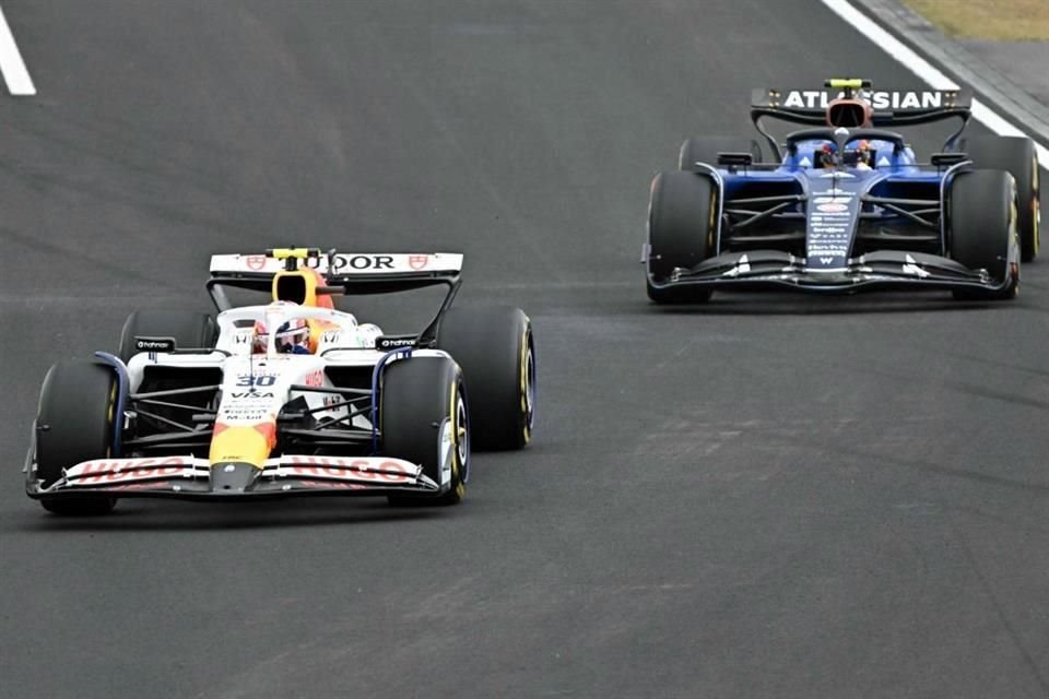 Lawson terminó en los últimos lugares en su regreso a Racing Bulls.