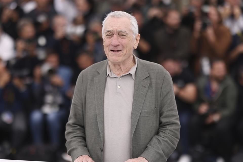 Para honrar su extensa trayectoria en cine, el actor Robert De Niro recibirá este año la Palma de Oro honorífica en el Festival de Cannes.