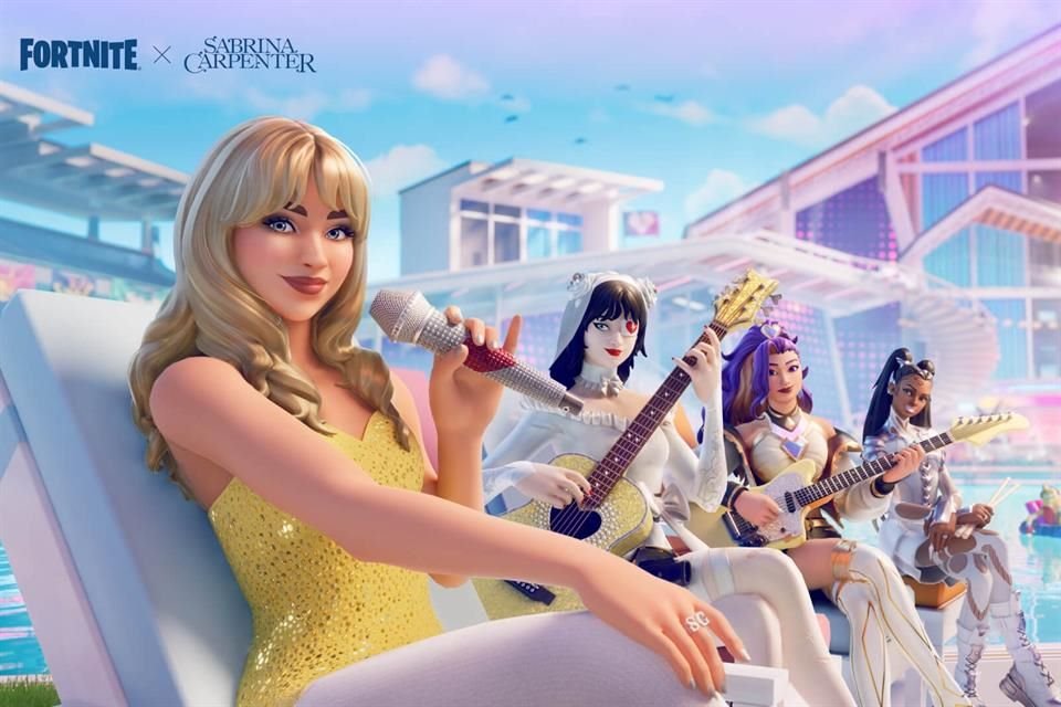 Los jugadores podrán convertirse en la mismísima Sabrina con dos versiones disponibles (cada una con dos variaciones de color), que incluyen los atuendos que lució en su gira 'Short n' Sweet'.