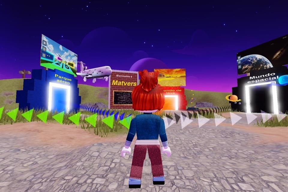 MatVers: El Metaverso de las Matemáticas es un videojuego disponible en Roblox para aprender a realizar operaciones.