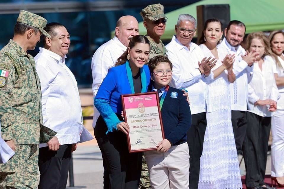 La gobernadora reafirma su compromiso con la paz, el arte, la salud y el bienestar de la niñez.