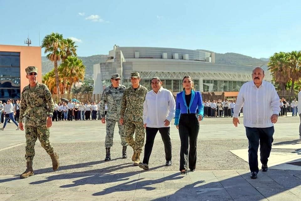 La gobernadora reafirma su compromiso con la paz, el arte, la salud y el bienestar de la niñez.