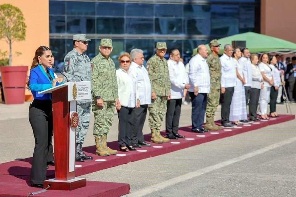 La gobernadora reafirma su compromiso con la paz, el arte, la salud y el bienestar de la niñez.