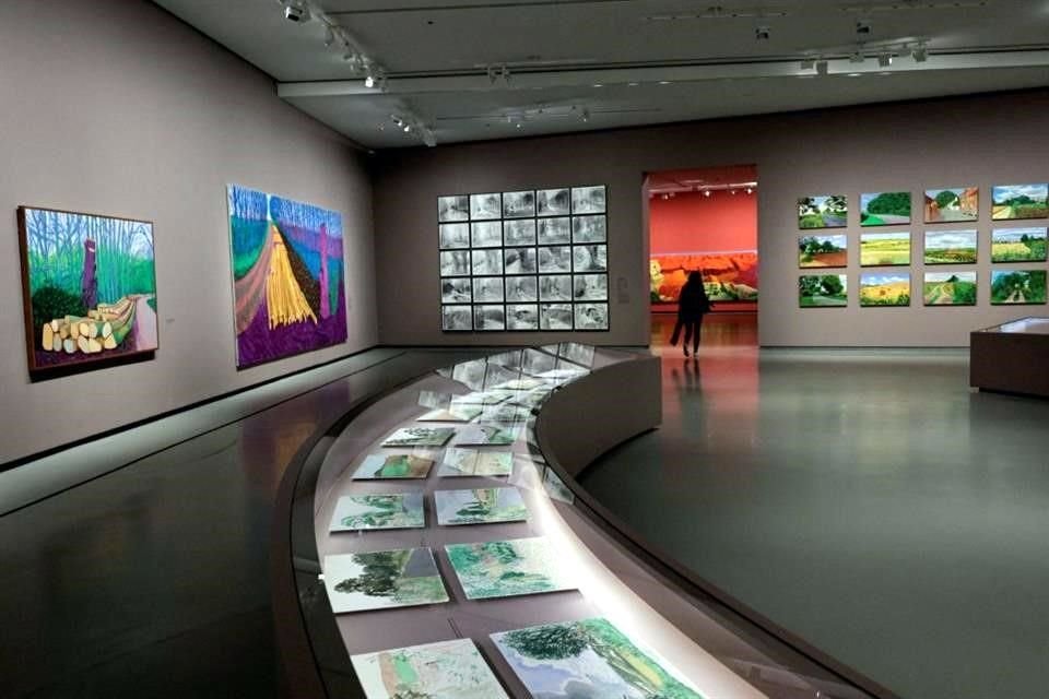 'David Hockney 25' permanecerá abierta al público en la Fundación Louis Vuitton de París hasta finales de agosto.