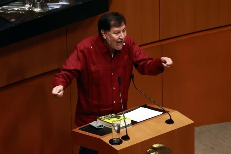 El presidente del Senado, Gerardo Fernández Noroña, reclamó el proceso que la ONU abrió contra México por desapariciones forzadas.