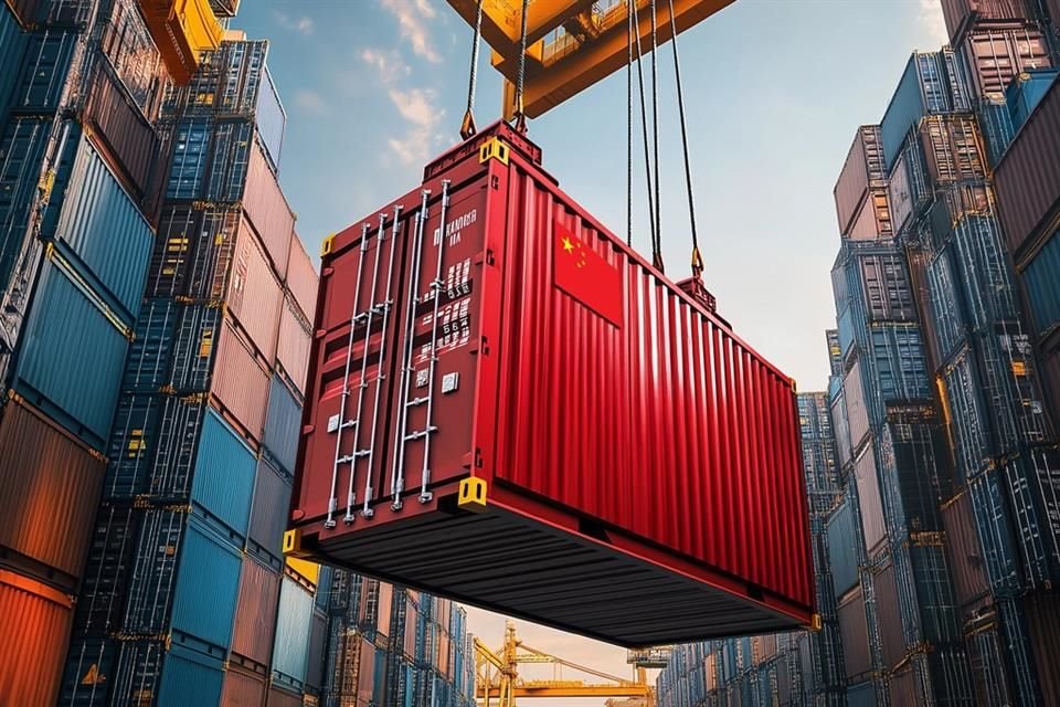 Pese a que el Gobierno mexicano no mencionó explícitamente a China, se espera que los aranceles impacten principalmente a las mercancías del país asiático.