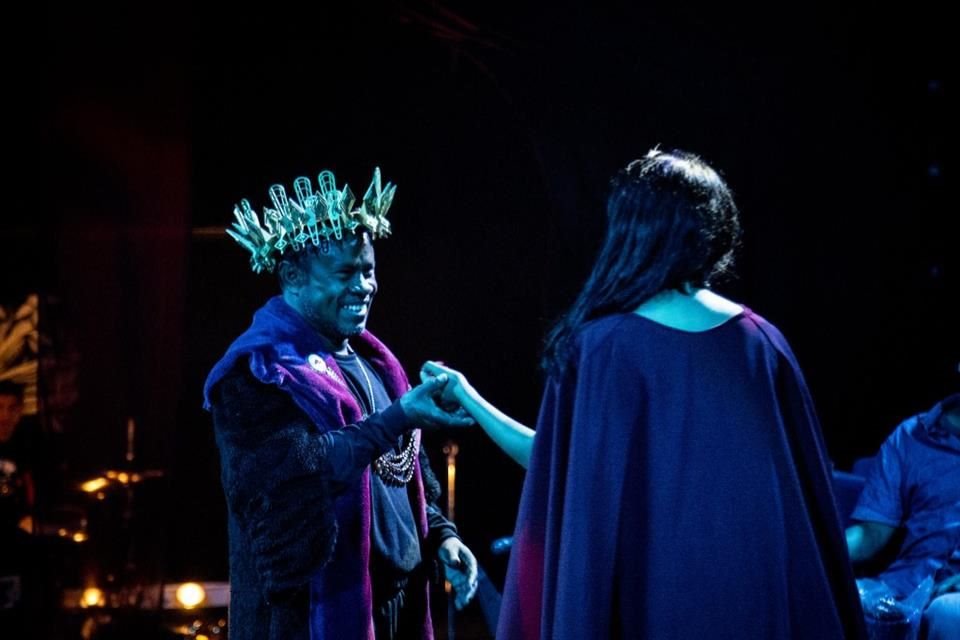 Una escena de 'MCBTH', montada en 2021 por la Compañía de Teatro Penitenciario.