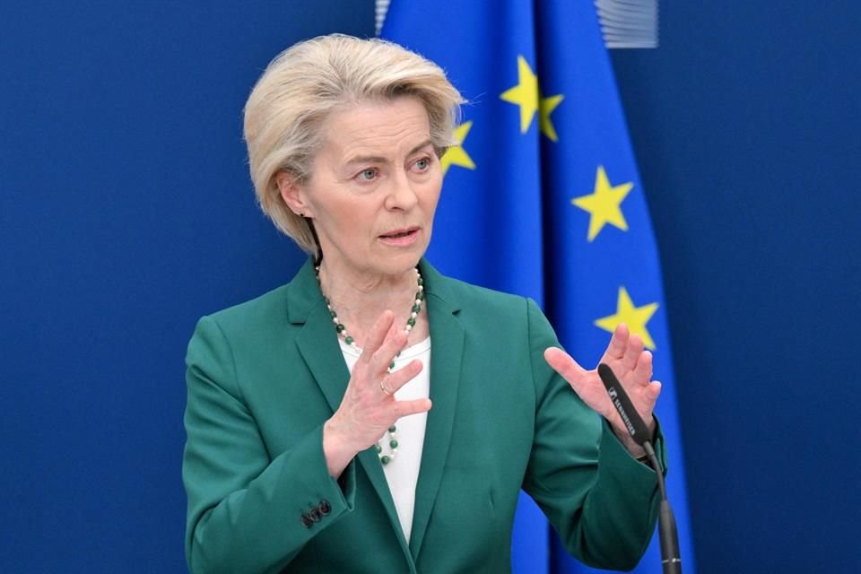 Ursula von der Leyen, presidenta de la Comisión Europea.