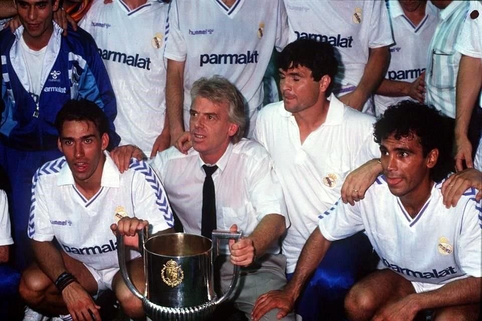 Beenhakker y 'Hugol' ganaron LaLiga con el Real Madrid.