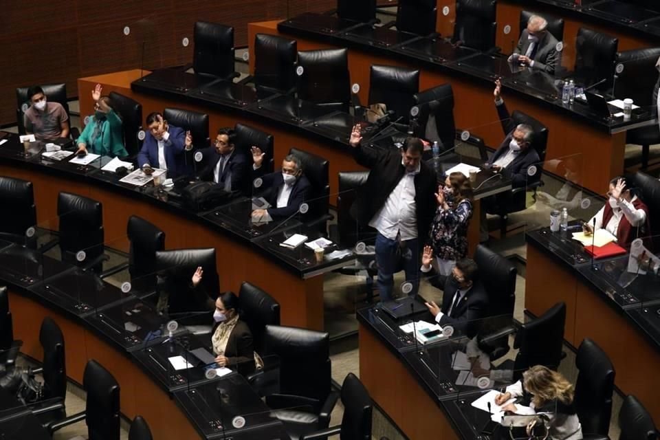 La sesión de la Comisión Permanente de este jueves. 