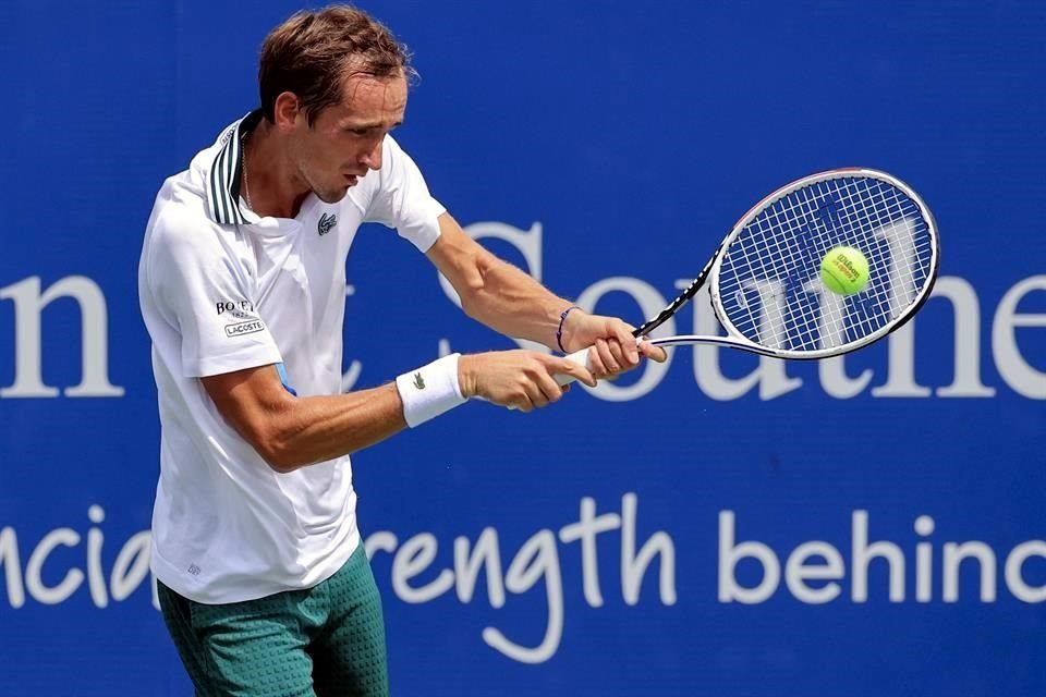 Daniil Medvedev está en la siguiente ronda de Cincinnati.