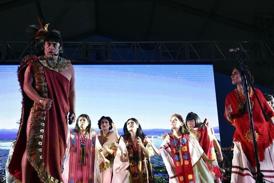 'Cuitlahuátzin', de Samuel Maynez, debió estrenarse el pasado 13 de agosto en el Zócalo, pero se pospuso para fines de año.