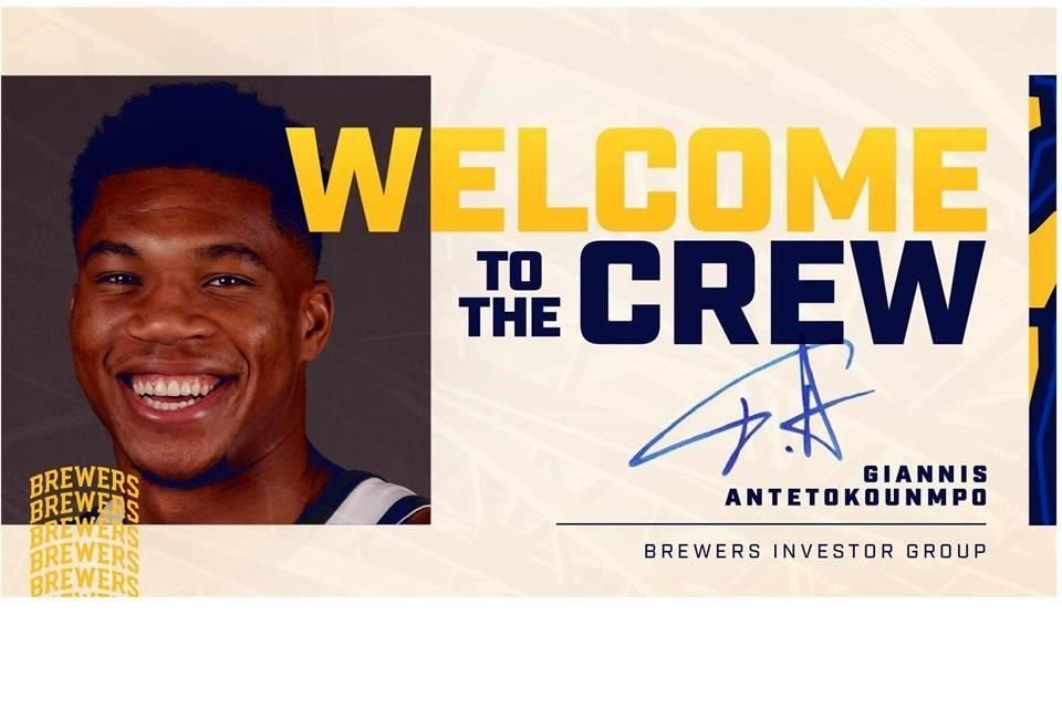 Así le dieron la bienvenida al grupo inversor de los Brewers.