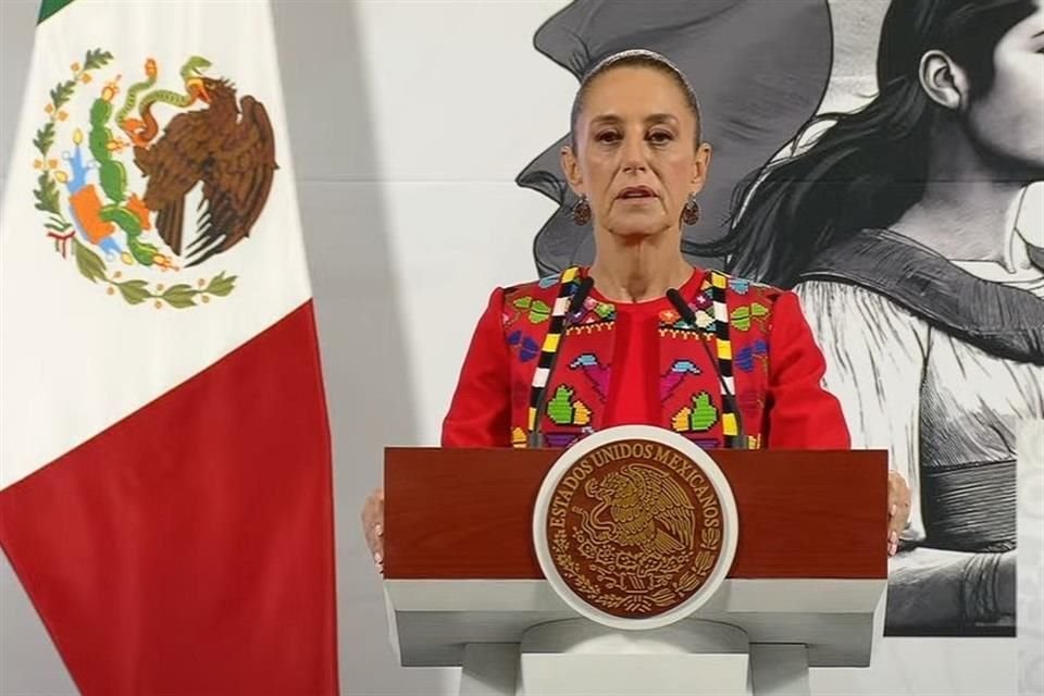 Ante amago de Trump de poner aranceles si no se entrega agua, Sheinbaum descartó sanciones y dijo que es la forma de comunicar del Mandatario estadounidense.