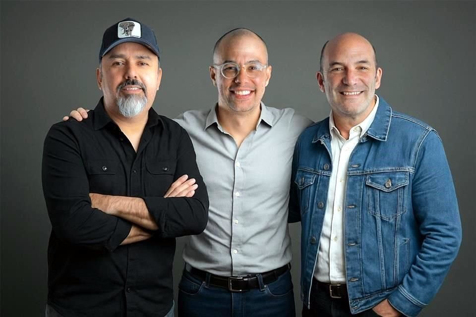 Mike, Javier y Gonzalo.