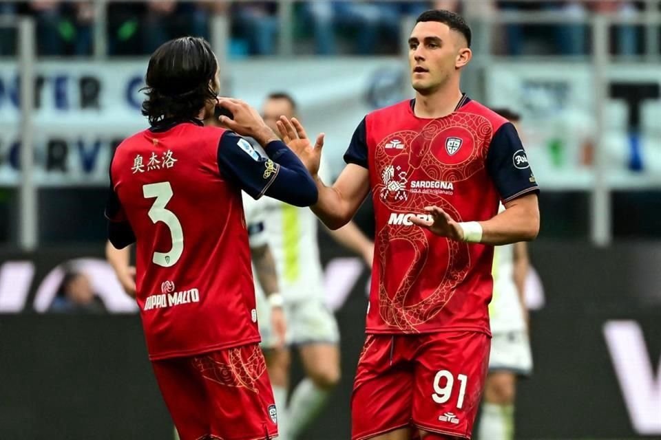Cagliari intentó meterse al juego con el descuento de Roberto Piccoli, pero no les fue suficiente.