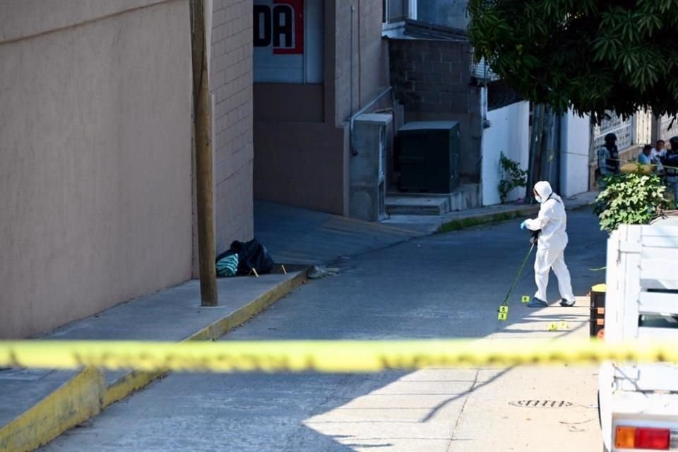 El cuerpo desmembrado fue hallado esta mañana, a un costado de la calzada Pie de la Cuesta.