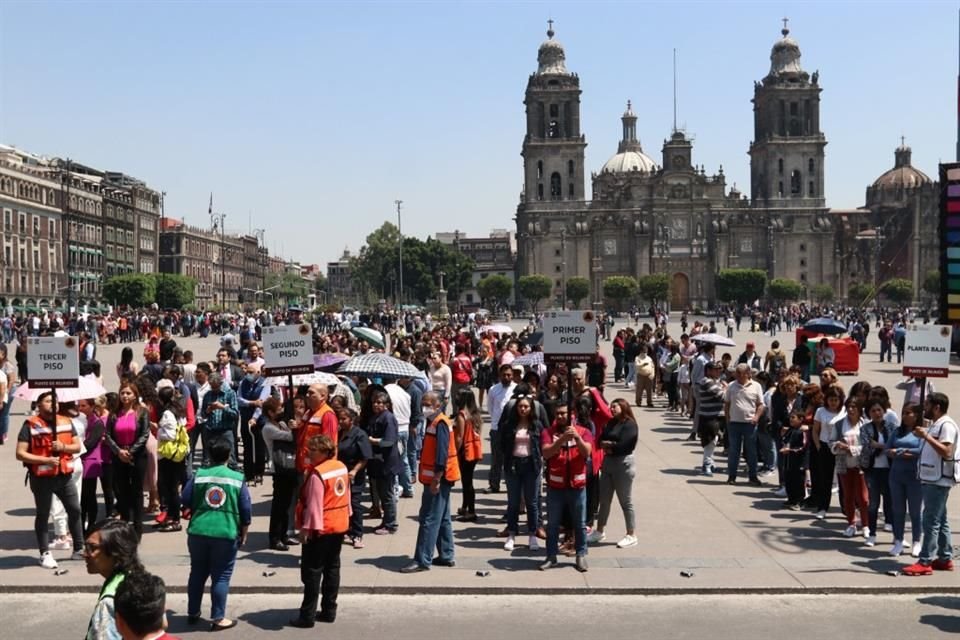 El ejercicio se llevará a cabo el 29 de abril a las 11:30 horas y simulará un sismo de magnitud 8.1, con epicentro en el Golfo de Tehuantepec.
