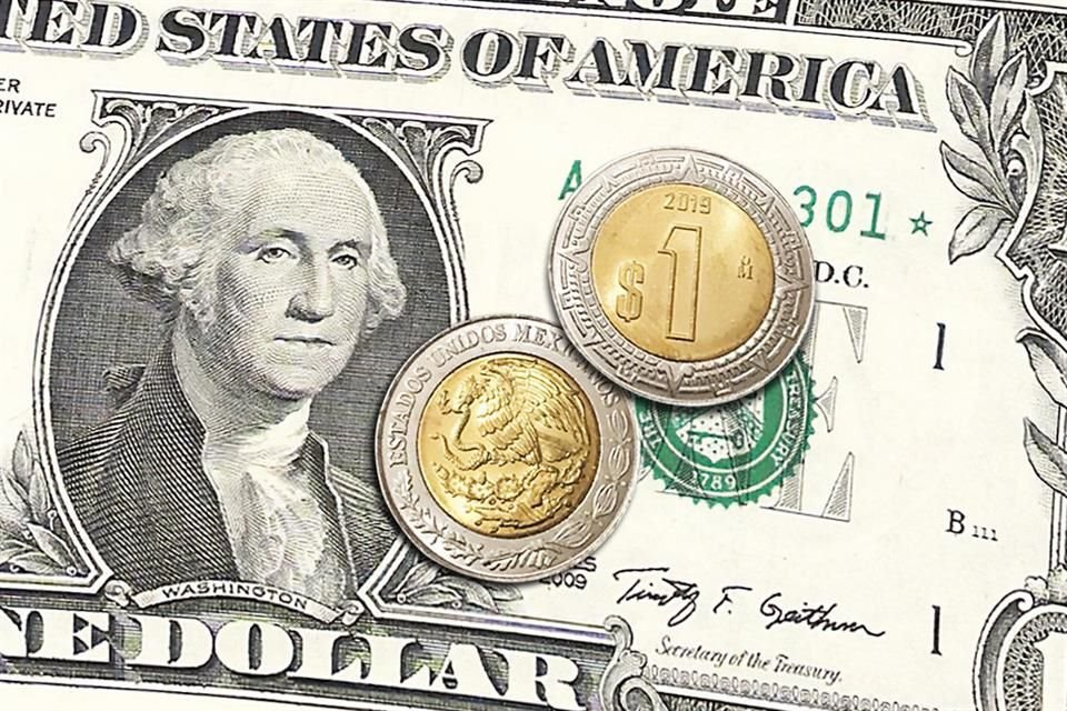 El tipo de cambio cerró el martes en 19.61 pesos por dólar.