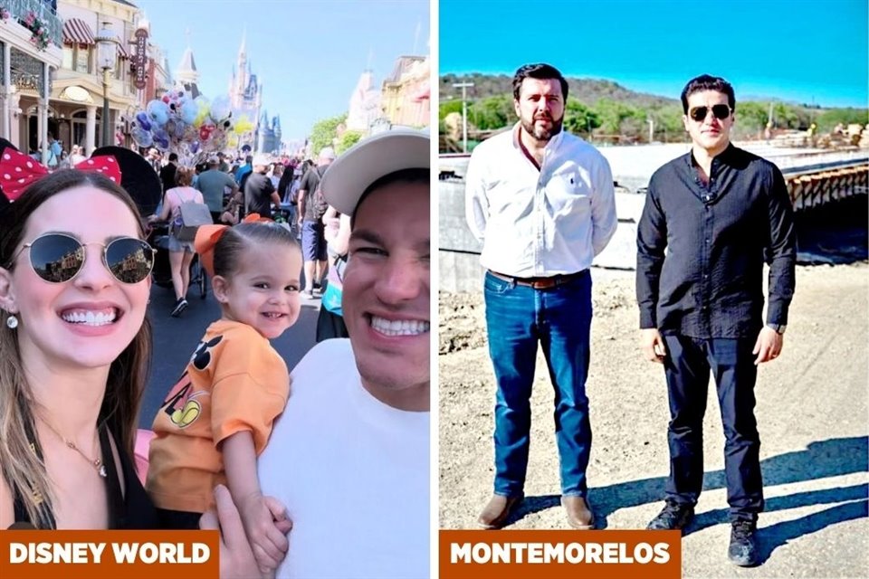 Mientras Samuel García vacaciona en Disney World, Gobierno de NL difundió imagen en la que parece que el Gobernador está trabajando.