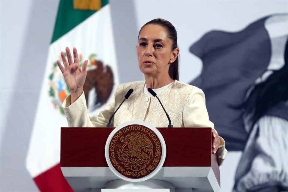 La Presidenta insistió en que la colaboración con EU en materia de seguridad será acordada mediante el diálogo y con respeto a la soberanía nacional.