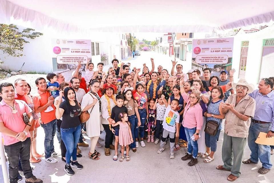 Entrega Evelyn Salgado más vialidades y obra en Chilpancingo